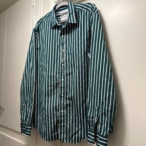 Frank & Eileen “Finbar” striped shirt - Italian fabric - size XL